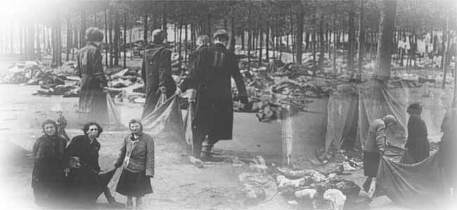 Auch nach der Befreiung am 15. April 1945 ging das Sterben in Bergen-Belsen weiter.