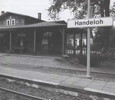 Der Bahnhof Handeloh heute