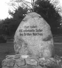 Grabstein auf dem Friedhof Wintermoor